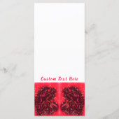 Menu Red Bull Running at Starry Night Menükarte (Vorderseite)