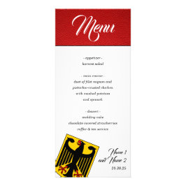 Menü "Red Germany Passport"
