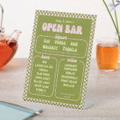 Menü "Retro Öffnen" Sockelschild (In Situ)