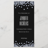 Menü "Rezeption" des Diamond Glitzer Menükarte (Vorderseite)