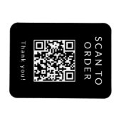 Menü "Scan QR Code" Magnet (Horizontal)