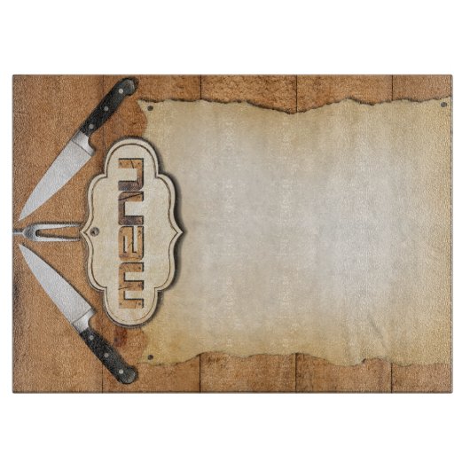 Menü Schneidebrett (Vorderseite)