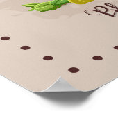 Menü "Schwanz" Poster (Ecke)