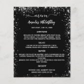 Menü Schwarz-Weiß-Budget (Vorne)