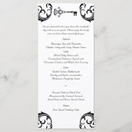 Menü "Schwarz-Weiß-Taste" Menükarte