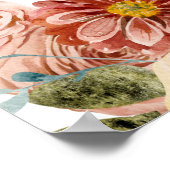 Menü "Service Price" für den Herbst "Custom Printe Poster (Ecke)