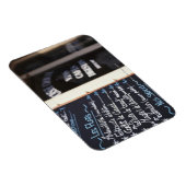 Menü Signature Outa Café in Bordeaux, Frankreich Magnet (Rechte Seite)