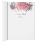 Menü "Soft Pink Roses Wedding" (Innen (Rechts))