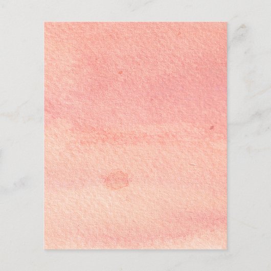 Menü Sonnenblumen Pampas Gras Hochzeitsessen (Rückseite)