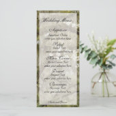 Menü "Southern Charm" Menükarte (Stehend Vorderseite)