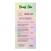 Menü "Trendy Hologram" (Vorne)