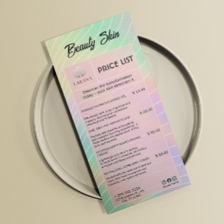 Menü "Trendy Hologram"