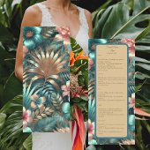 Menü "Tropical Elegance" Menükarte