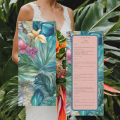 Menü "Tropical Essence" Menükarte