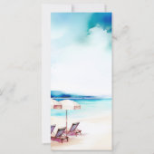 Menü "Tropical Hibiskus Beach Destination" (Rückseite)