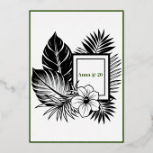 Menü "Tropical Vibe Party" (Rückseite)