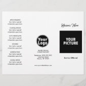 Menü- und Preisanleitung Flyer (Vorne)