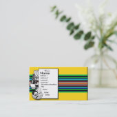 Menü-Visitenkarte Visitenkarte (Stehend Vorderseite)