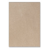 Menü-Zeichen für Kraft Foliage Tischnummer (Rückseite)