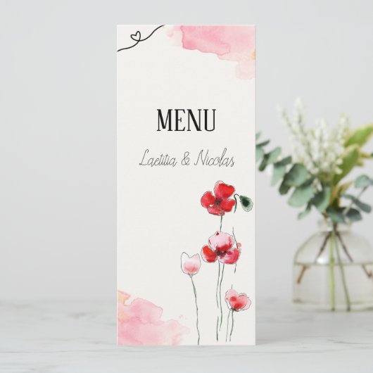 Menu "Zölikots" Programm (Stehend Vorderseite)