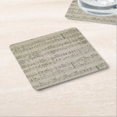 Menuetto PapierUntersetzer Rechteckiger Pappuntersetzer (angewinkelt)