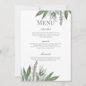 Menükarte Einladung (Vorderseite)