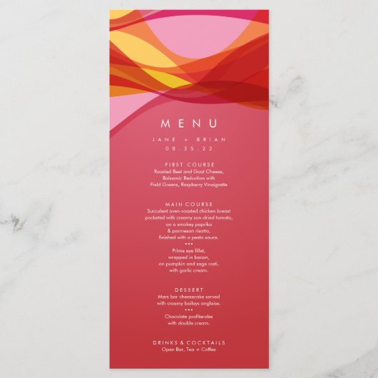 Menükarte | Hot Mama (Vorderseite)