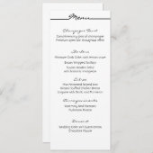 Menükarten "Scribbles" (Vorne/Hinten)