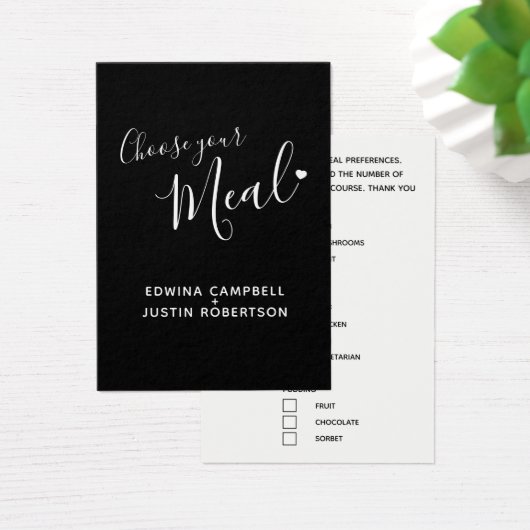 Menüoptionen Menüoptionen Skripttext schwarze Kart (Schreibtisch)