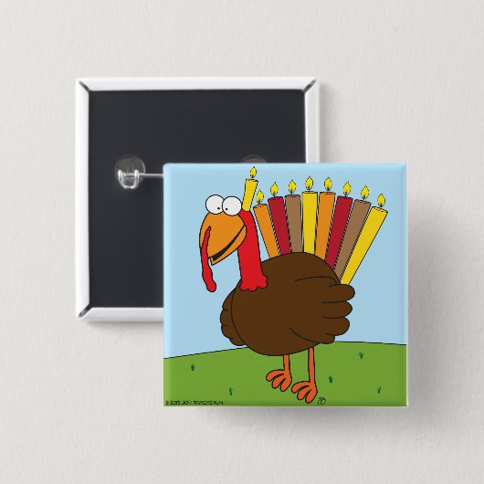 Menurkey Button (Vorne & Hinten)