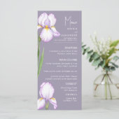 Menus for a modern wedding. menükarte (Stehend Vorderseite)