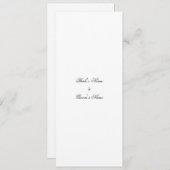 Menüschablone - schaffen Sie Ihre Selbst Menükarte (Vorne/Hinten)