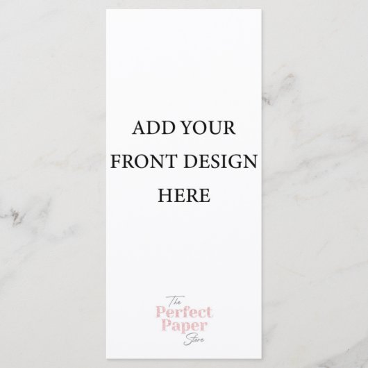 Menüvorlage (4 x 9) menükarte (Vorderseite)