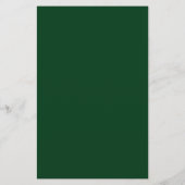 Menüvorlage für Vintage Rote Rosen (Rückseite)