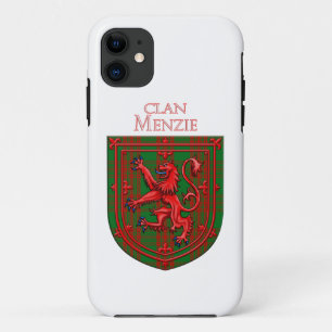 Menzie Tartan Scottish Kariert Lion Rampant Case-Mate iPhone Hülle