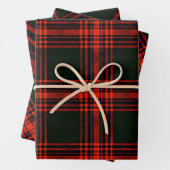 Menzies Antiquitätenjagd Tartan Kariertes Muster Geschenkpapier Set (Beispiel)
