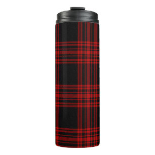 Menzies Hunting Tartan Scottish Kariert Pattern Thermosbecher