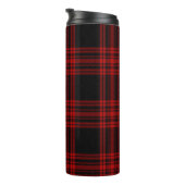 Menzies Hunting Tartan Scottish Kariert Pattern Thermosbecher (Nach rechts gedreht)