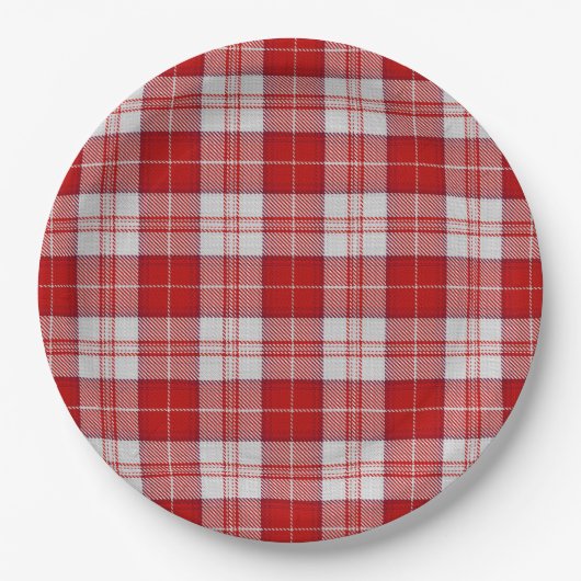 Menzies Red Pappteller (Vorderseite)