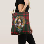Menzies Tartan & Abzeichen Tasche (Von Nahem)