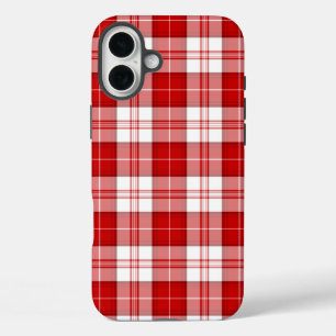 Menzies Tartan kariert iPhone 16 Plus Hülle