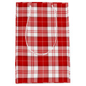 Menzies Tartan kariert Mittlere Geschenktüte (Vorderseite)
