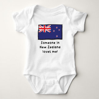 meone in neuseeländischen Lieben Me New Zealandisc Baby Strampler