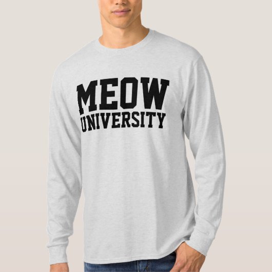 MEOU UNIVERSITY KatzenT - Shirt (Vorderseite)