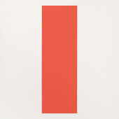 Meow Asanas: Blauer Roter Blumenkatzen Lover Yogamatte (Rückseite)