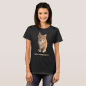 meow bedeutet hallo T-Shirt (Vorne ganz)