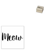 Meow | BRIEFMARKE Gummistempel (Stempel)