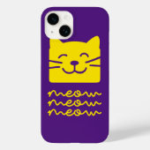 Meow Case-Mate iPhone Hülle (Rückseite)