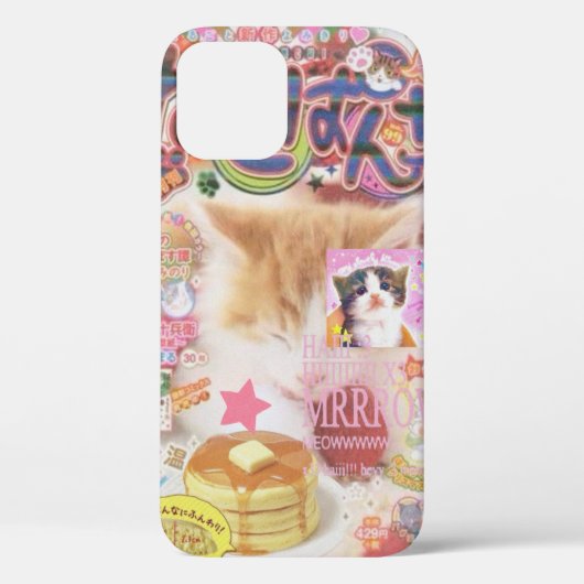 Meow*Case Super Niedliches Chat-Telefon-🌈 🐈 Case-Mate iPhone Hülle (Rückseite)