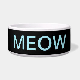 Meow Cat Bowl Napf